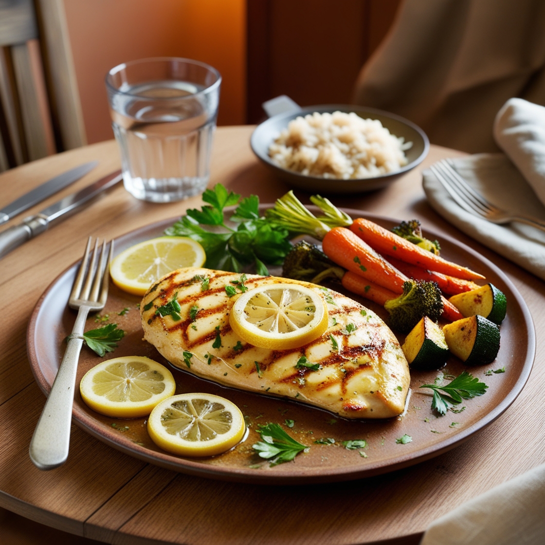 Grilled Lemon Garlic Chicken: A Perfect Dinner Recipe