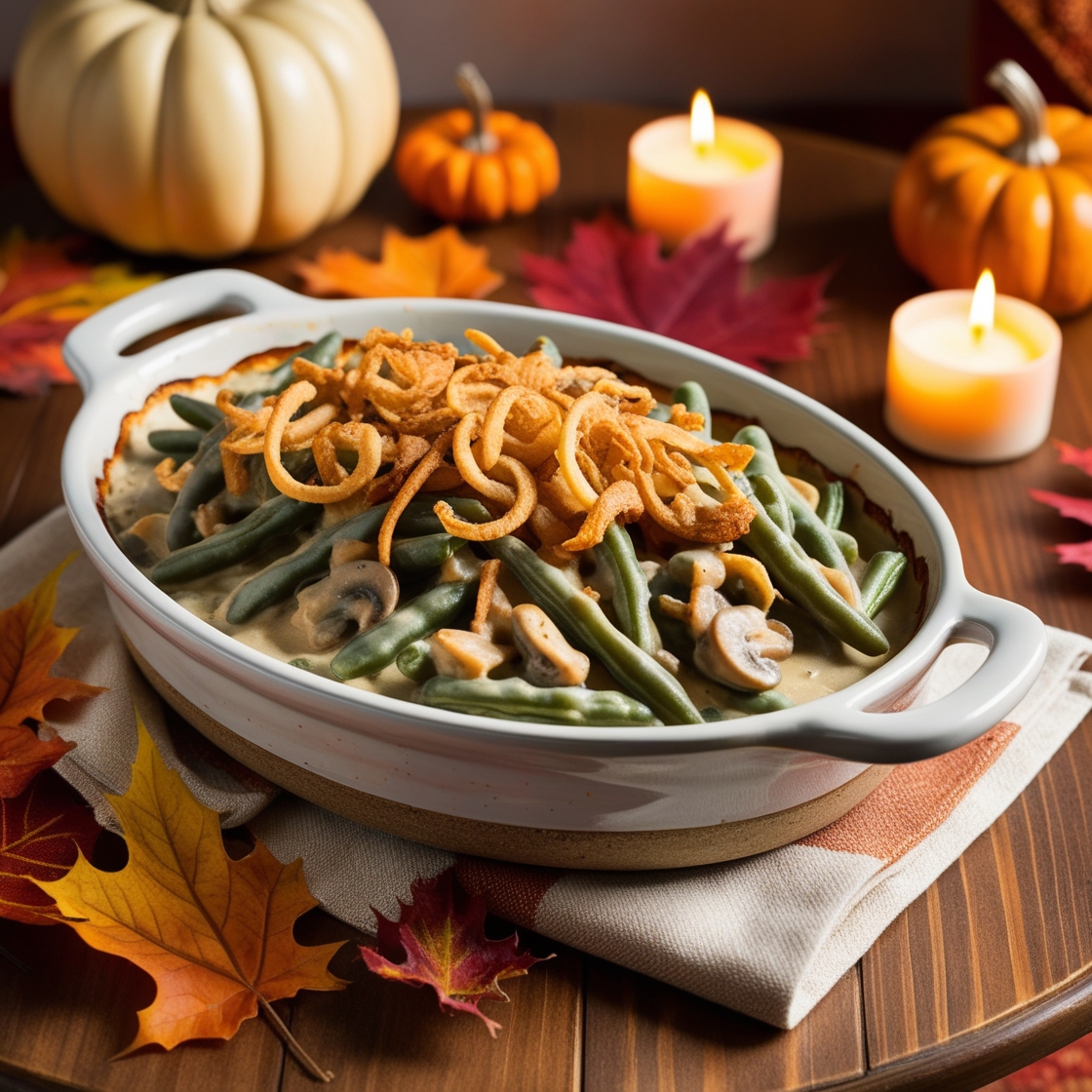 Classic Green Bean Casserole: A Timeless Thanksgiving Side Dish