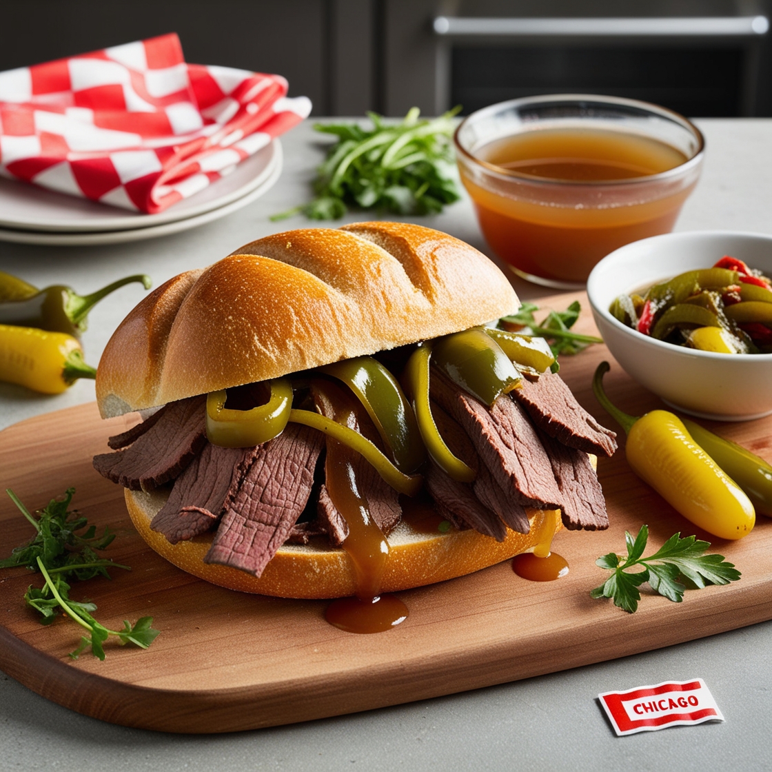 The Bear – A Taste of Chicago with Italian Beef Sandwich