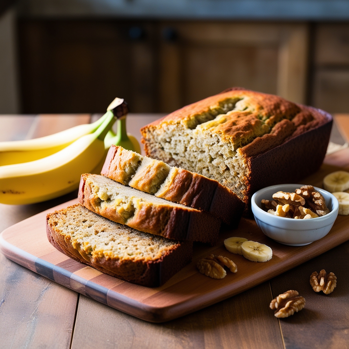 Moist Banana Bread Recipe