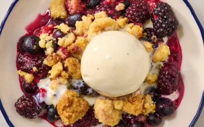 Berry Crumble Best homemade