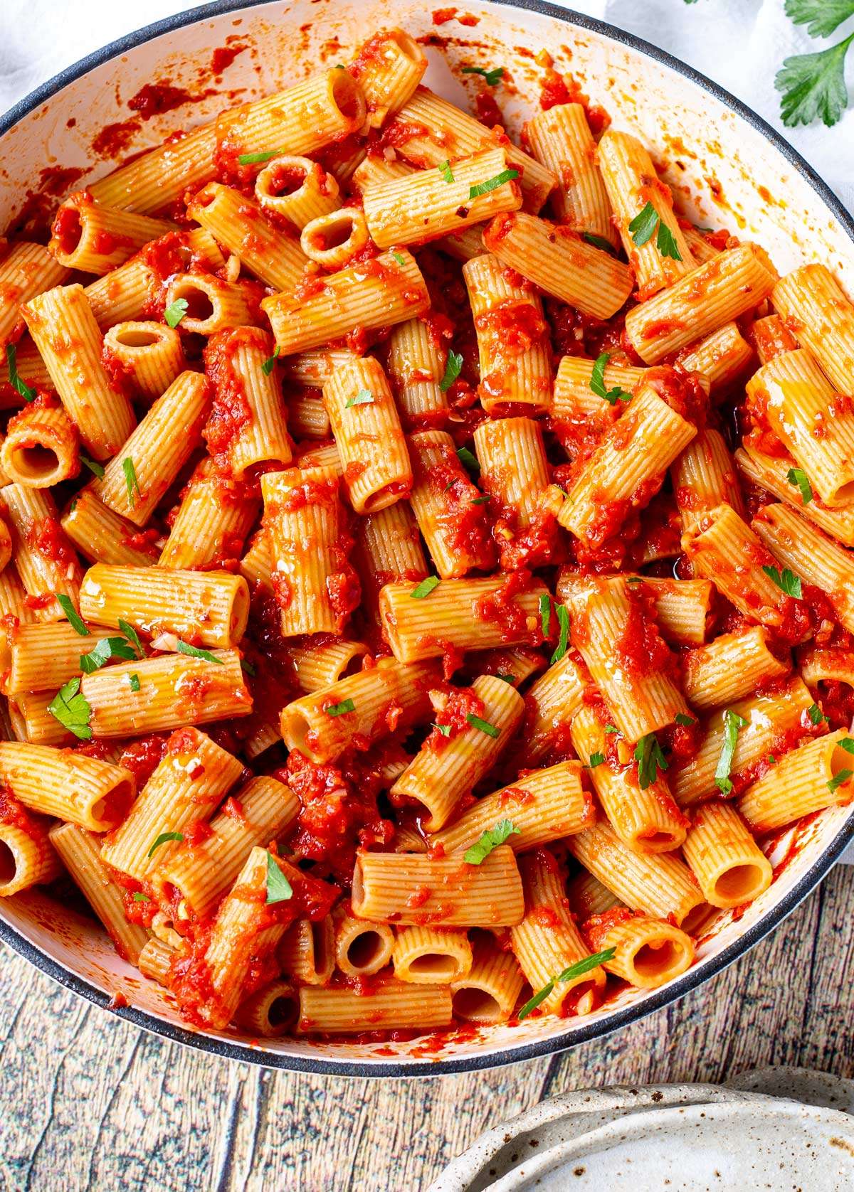 Rigatoni Arrabbiata: Easy Restaurant-Style