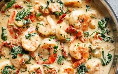 Tuscan Garlic Butter Shrimp: Best Creamy Recipe