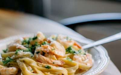 Easy Homemade Shrimp Scampi with Linguine Recipe
