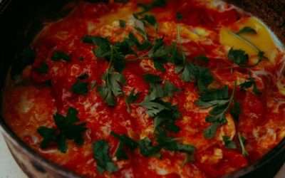 Shakshuka with Feta Best One-Pan Breakfast
