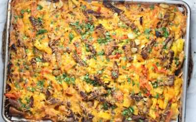 Easy Sheet Pan Steak Fajitas Recipe | Quick Weeknight Dinner