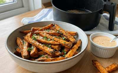 Air Fryer Sweet Potato Fries (Easy & Crispy)