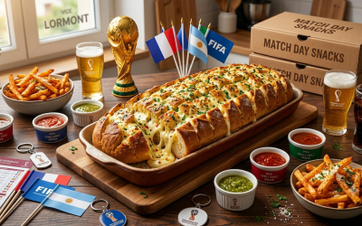 Best XXL Cheesy Garlic Bread for Match Night