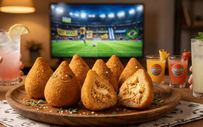 Crispy Brazilian Chicken Coxinhas (Perfect Match Snack)