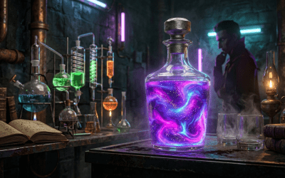 The Zaun Underground: How to Recreate the Neon Glow Shimmer Cocktail (Mocktail Version)