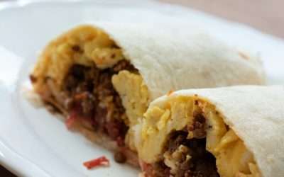 Breakfast Burrito with Black Beans: Authentic Family Meal