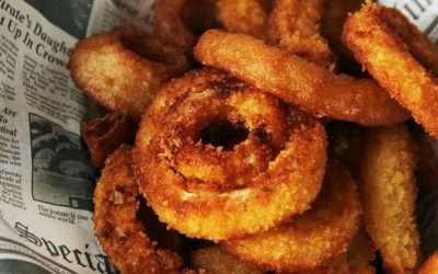 Best Crispy Onion Rings with Algerian Sauce for Game Day