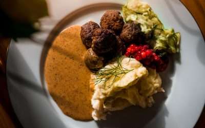 Swedish Meatballs with Cream Sauce (Classic) Comfort Food