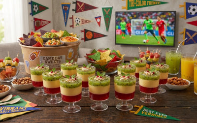 Best Tricolor Fruit Verrines for Vibrant Party Snacks