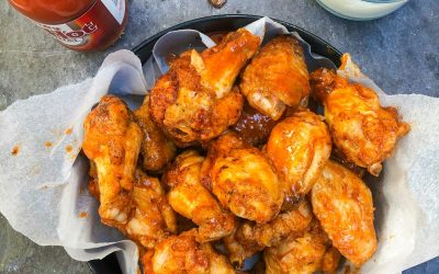 Healthy & Spicy Buffalo Chicken Meal Prep Bowls
